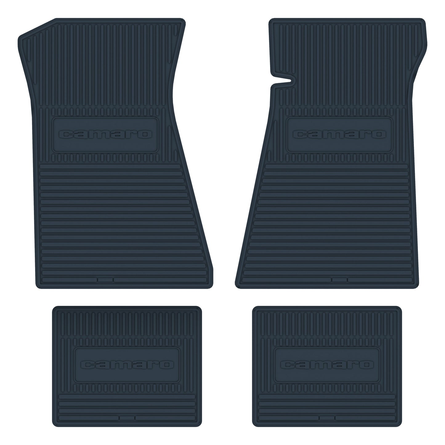 75-77 CHEVROLET 'CAMARO' FLOOR MATS - DARK BLUE