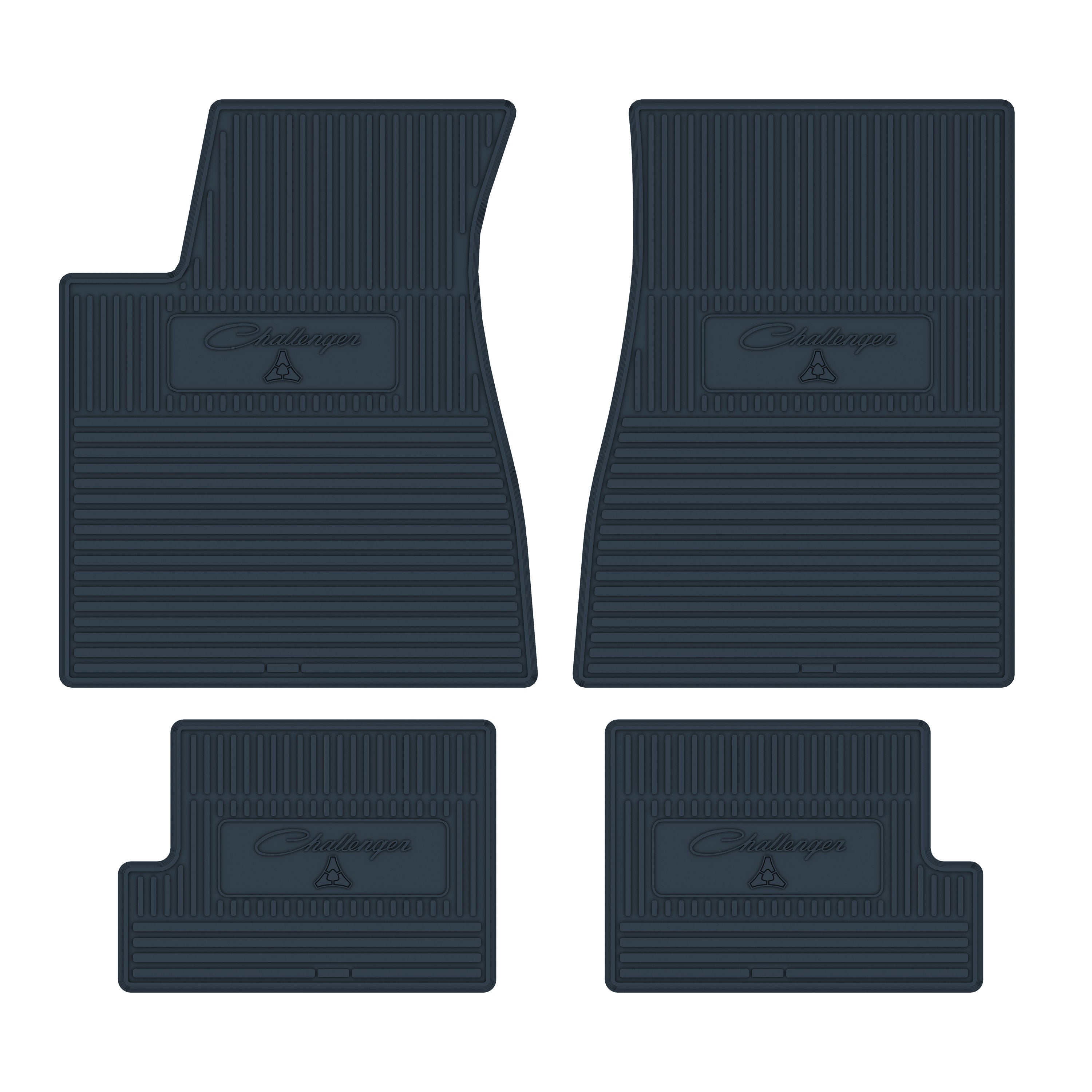 1970-1974 Dodge 'Challenger' Floor Mats w/ Automatic Transmission