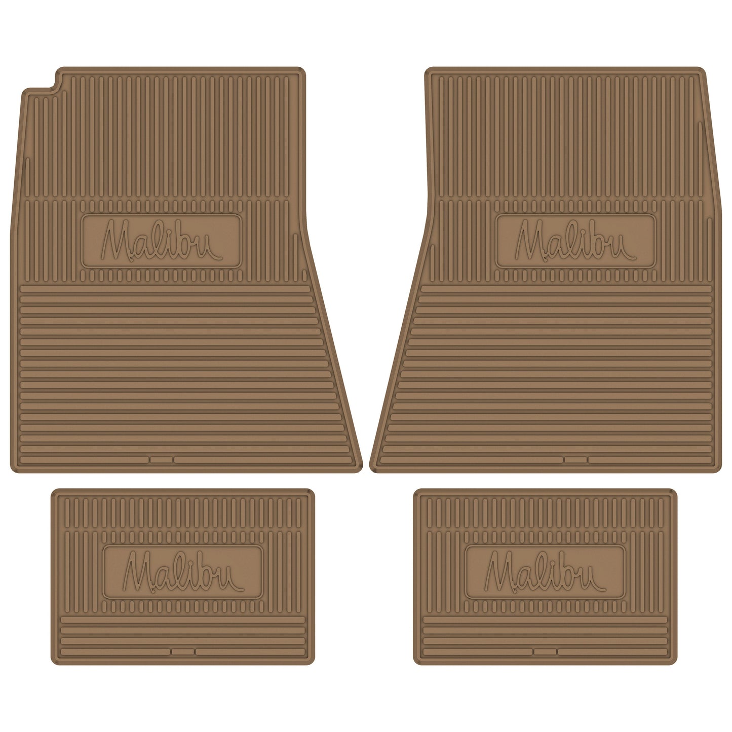 68 CHEVROLET 'MALIBU' FLOOR MATS - TAN