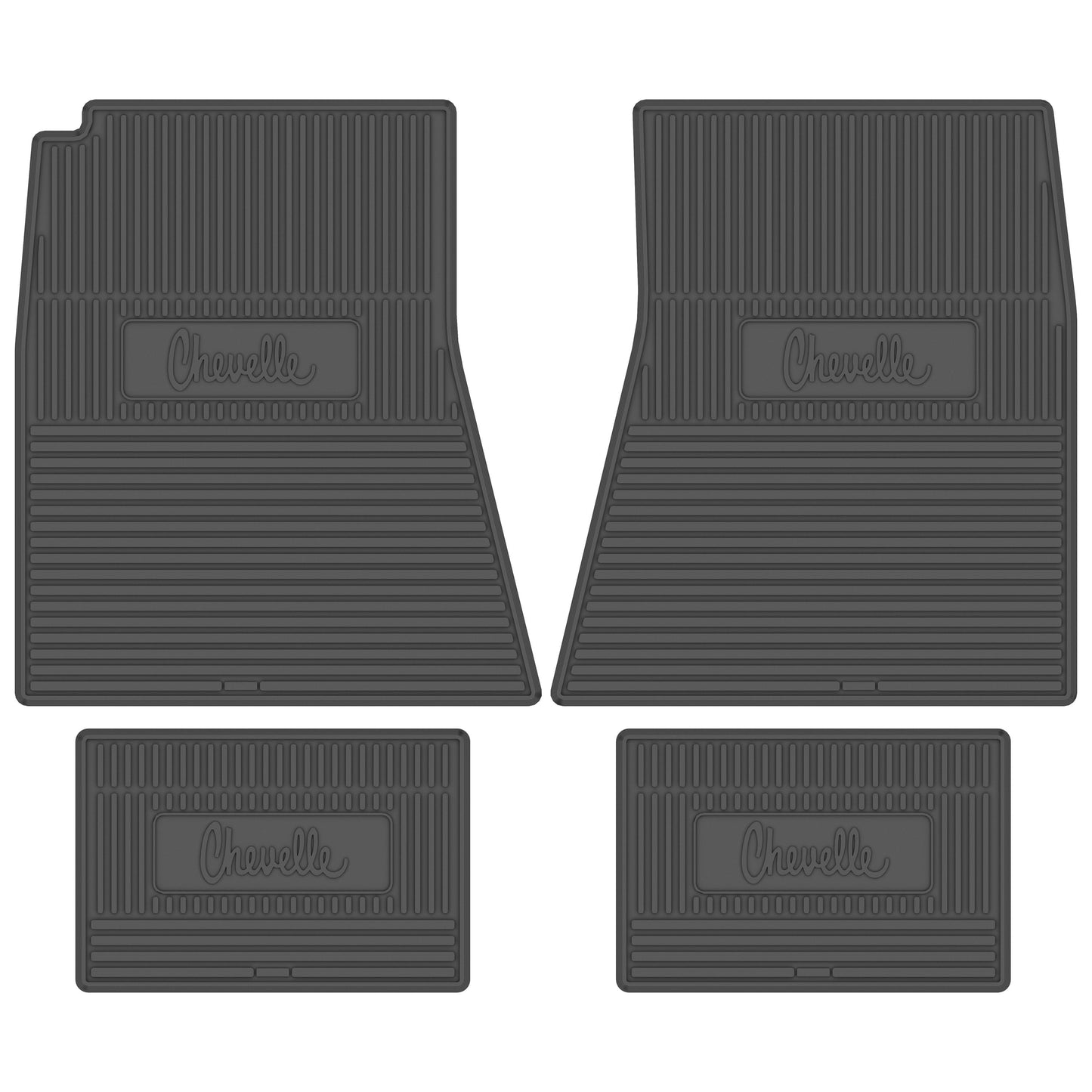 70/72 CHEVELLE VINYL FLOORMATS GREY