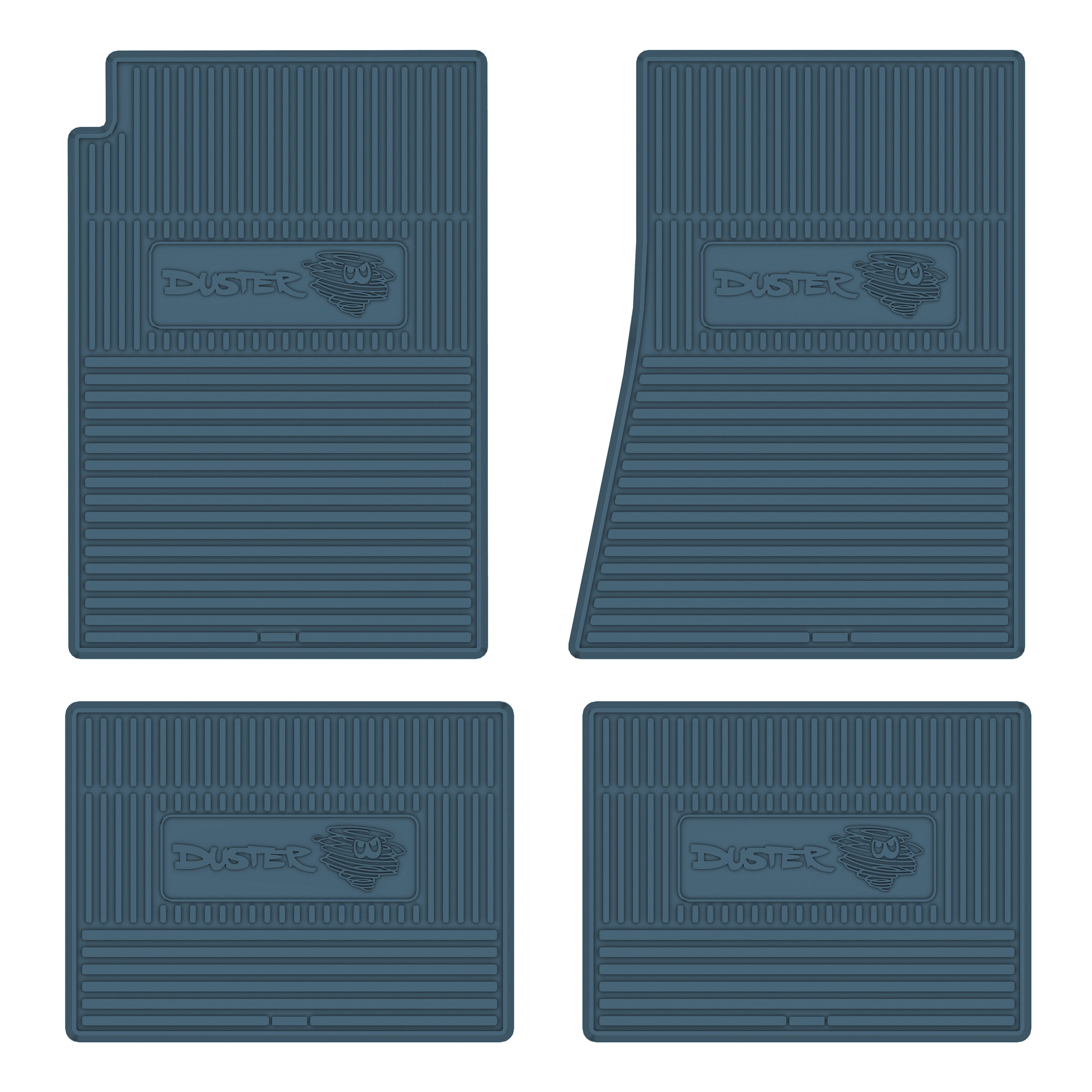1970-1976 Plymouth 'Duster w/ Dust Cloud' Floor Mats w/ Manual ...