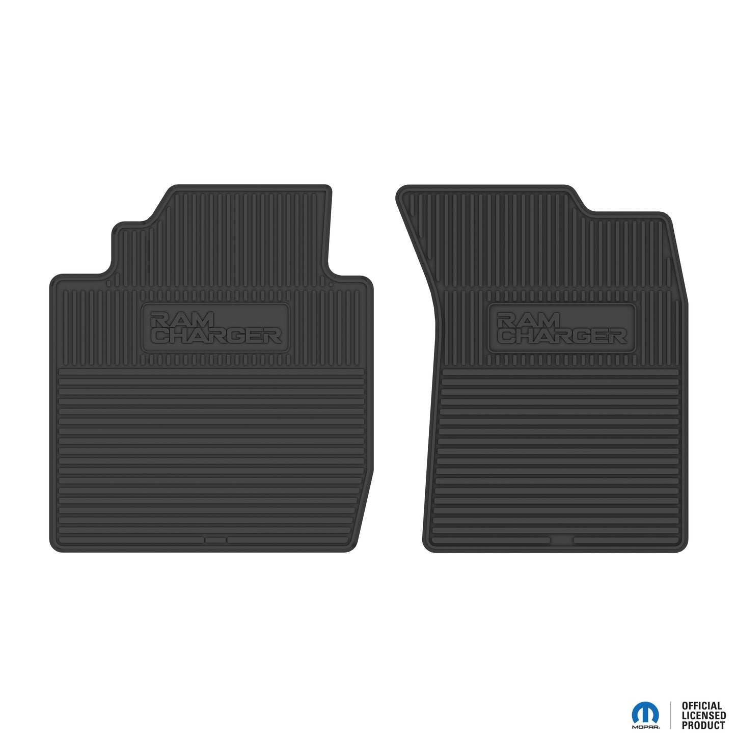 81-93 DODGE RAM CHARGER '4WD' TRUCK W/ RAM CHARGER LOGO - BLACK