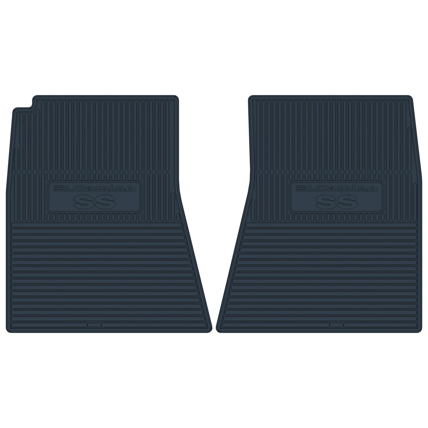 70-72 CHEVRIOLET 'EL CAMINO SS' FLOOR MATS - DARK BLUE