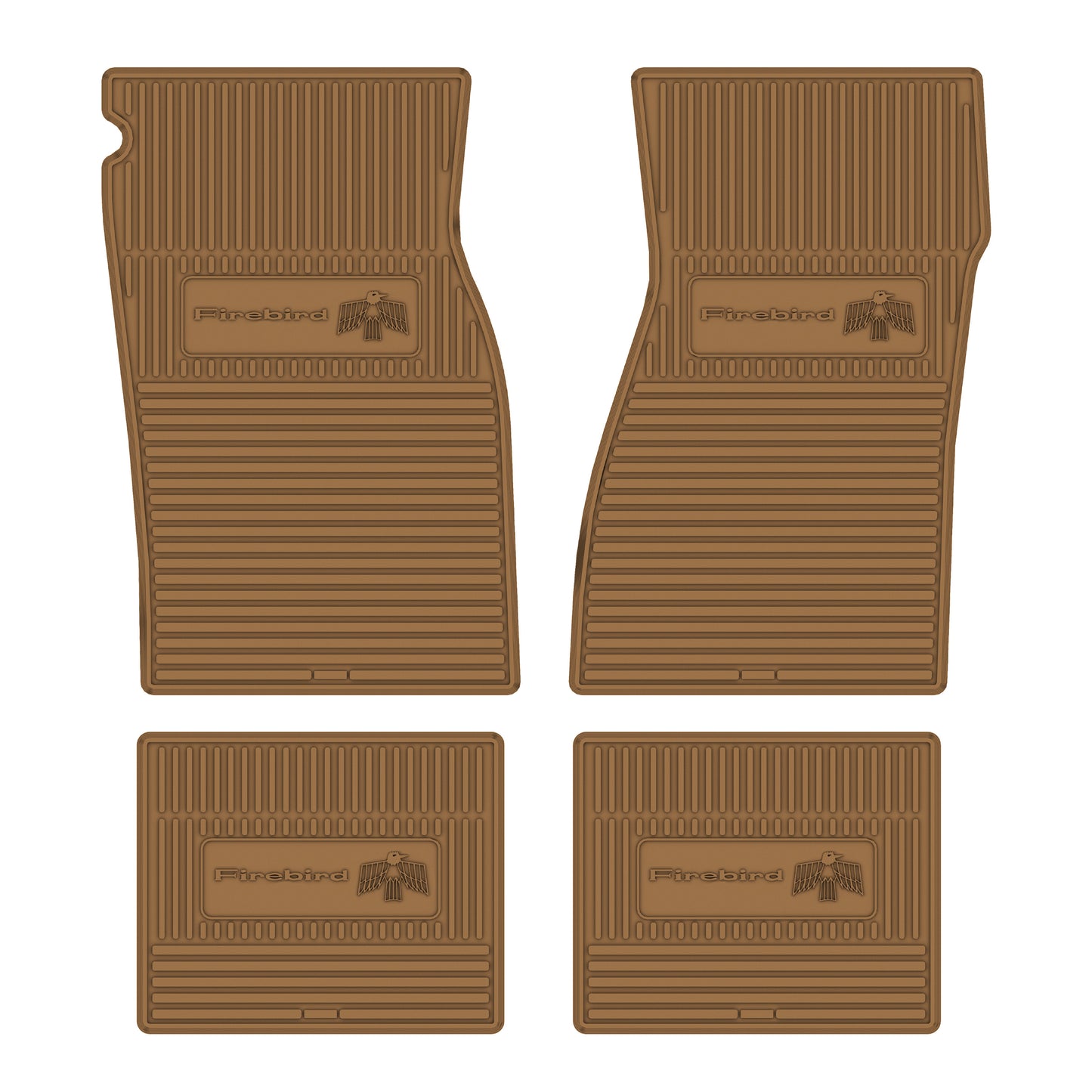 67-69 PONTIAC 'FIREBIRD' FLOOR MATS - GOLD