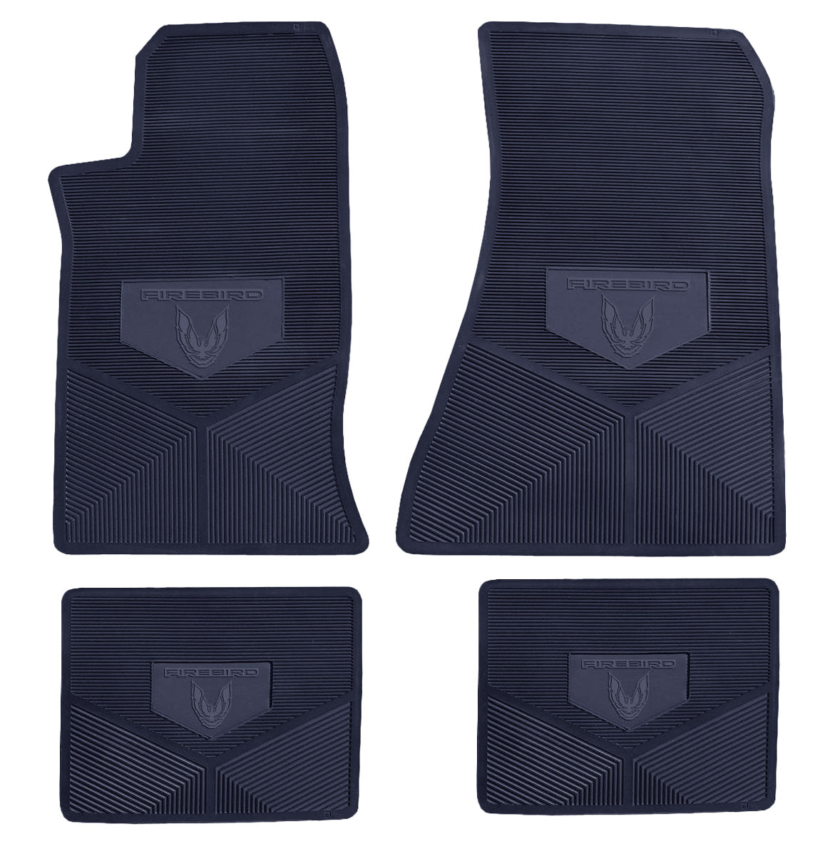 85-92 PONTIAC 'FIREBIRD' FLOOR MATS - DARK BLUE