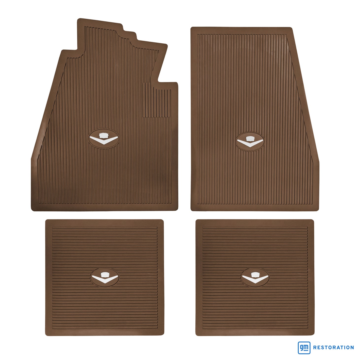 57-58 CADILLAC 'ORIGINAL REPRODUCTION' FLOOR MATS- SADDLE
