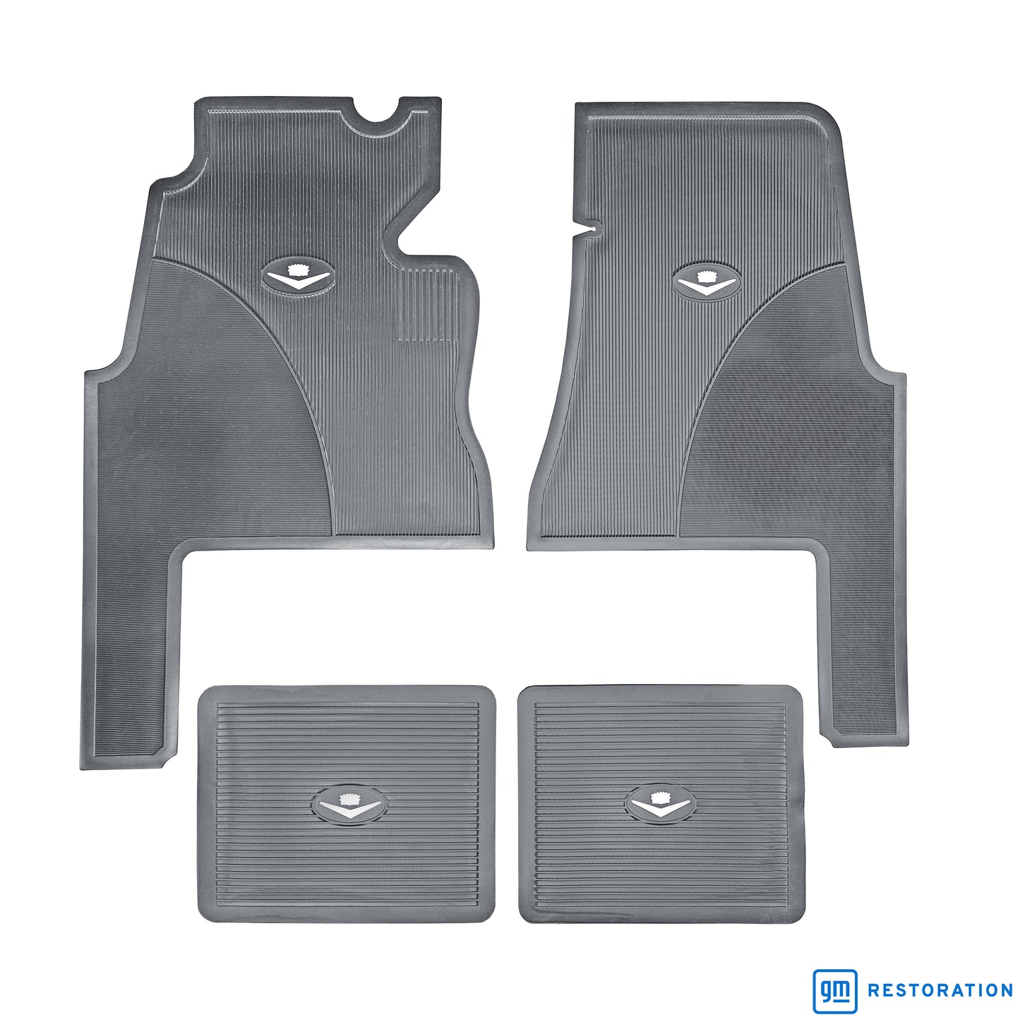 59-60 CADILLAC 'ORIGINAL REPRODUCTION' 2-DOOR FLOOR MATS - GRAY