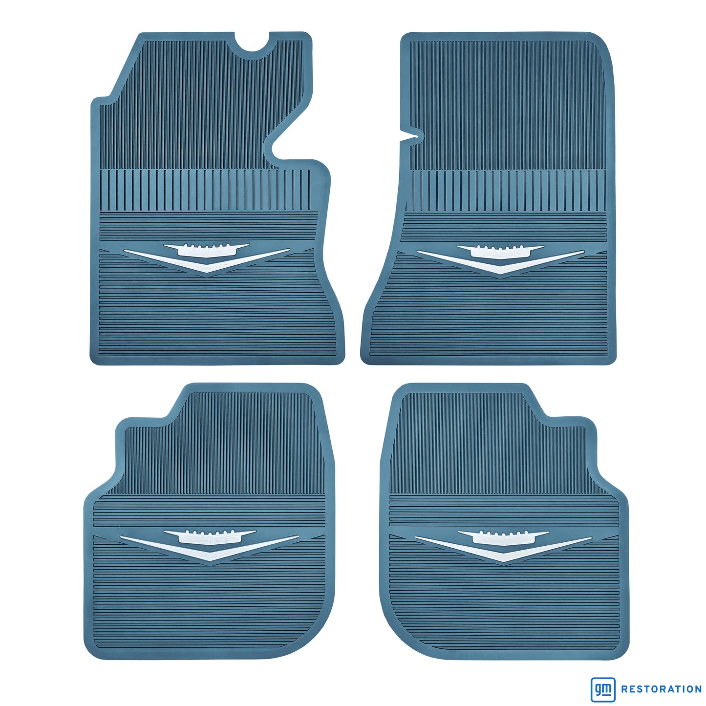 61-64 CADILLAC 'ORIGINAL REPRODUCTION' FLOOR MATS- MEDIUM BLUE
