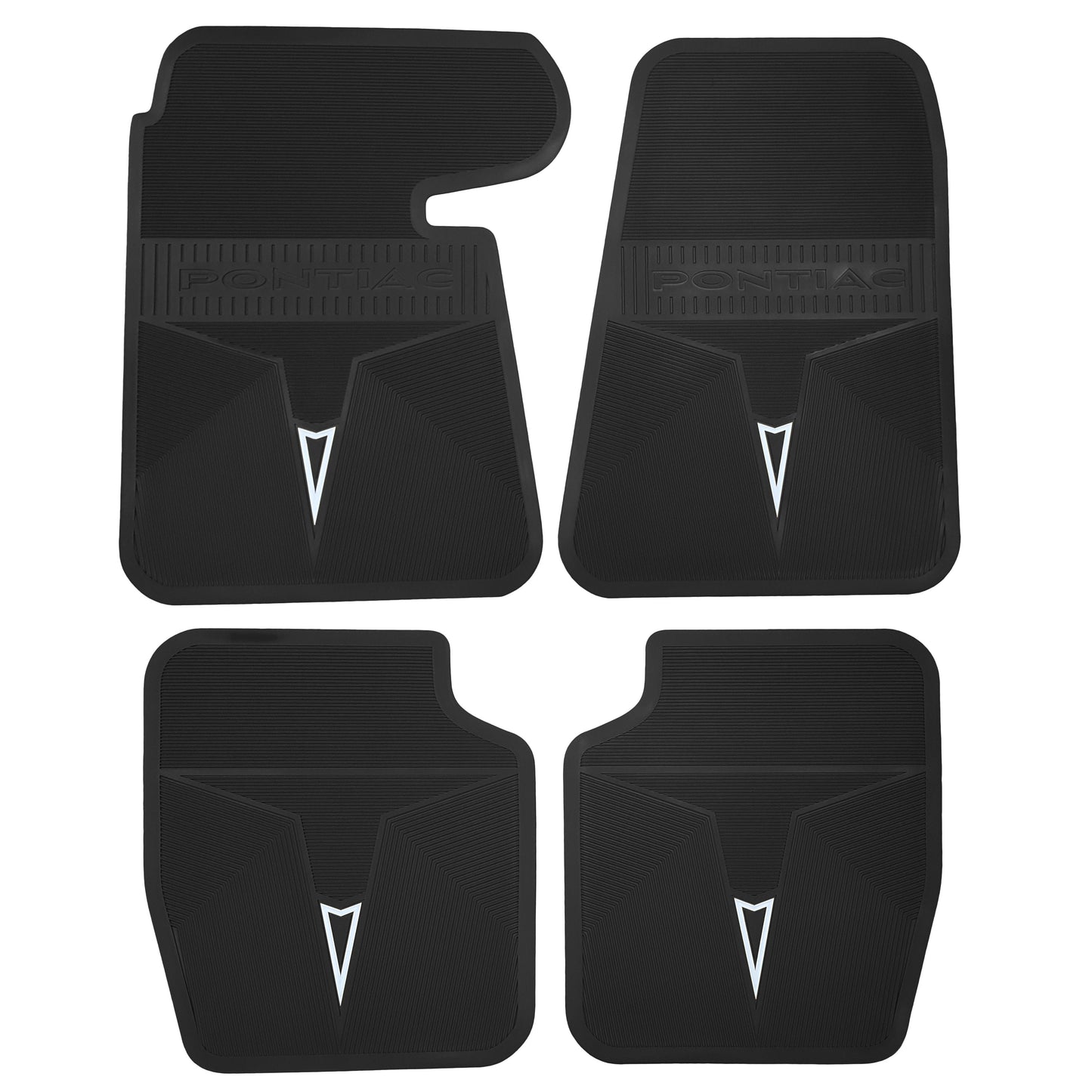 64-65 PONTIAC 'ORIGINAL REPRODUCTION' FLOOR MATS - BLACK