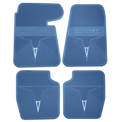 64-65 PONTIAC 'ORIGINAL REPRODUCTION' FLOOR MATS - MEDIUM BLUE