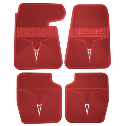 64-65 PONTIAC 'ORIGINAL REPRODUCTION' FLOOR MATS - RED