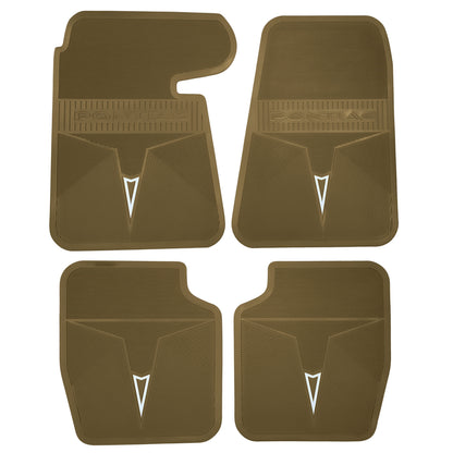 64-65 PONTIAC 'ORIGINAL REPRODUCTION' FLOOR MATS - DARK GOLD
