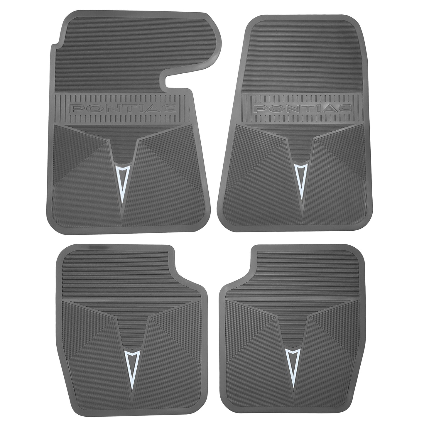 64-65 PONTIAC 'ORIGINAL REPRODUCTION' FLOOR MATS - GRAY