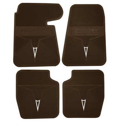 64-65 PONTIAC 'ORIGINAL REPRODUCTION' FLOOR MATS - BROWN