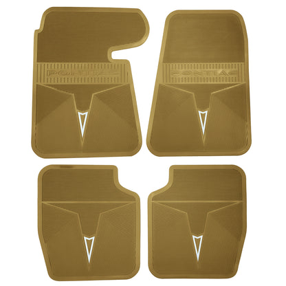 64-65 PONTIAC 'ORIGINAL REPRODUCTION' FLOOR MATS - GOLD