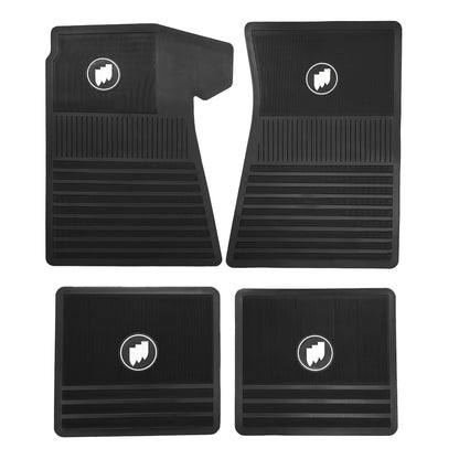 64-72 BUICK 'ORIGINAL REPRODUCTION' FLOOR MATS - BLACK