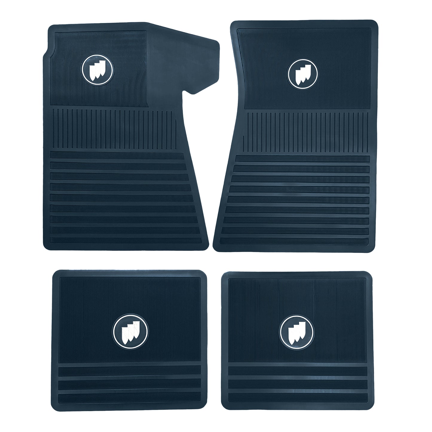 64-72 BUICK 'ORIGINAL REPRODUCTION' FLOOR MATS - DARK BLUE
