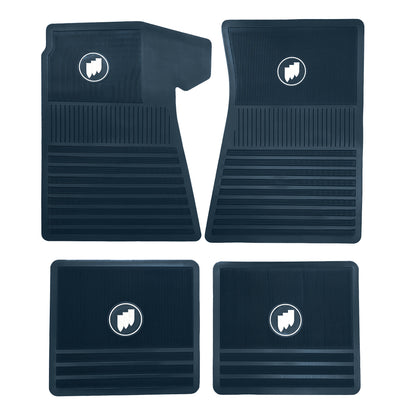 64-72 BUICK 'ORIGINAL REPRODUCTION' FLOOR MATS - DARK BLUE