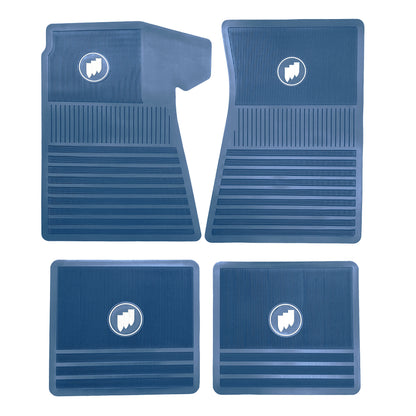 64-72 BUICK 'ORIGINAL REPRODUCTION' FLOOR MATS - MEDIUM BLUE