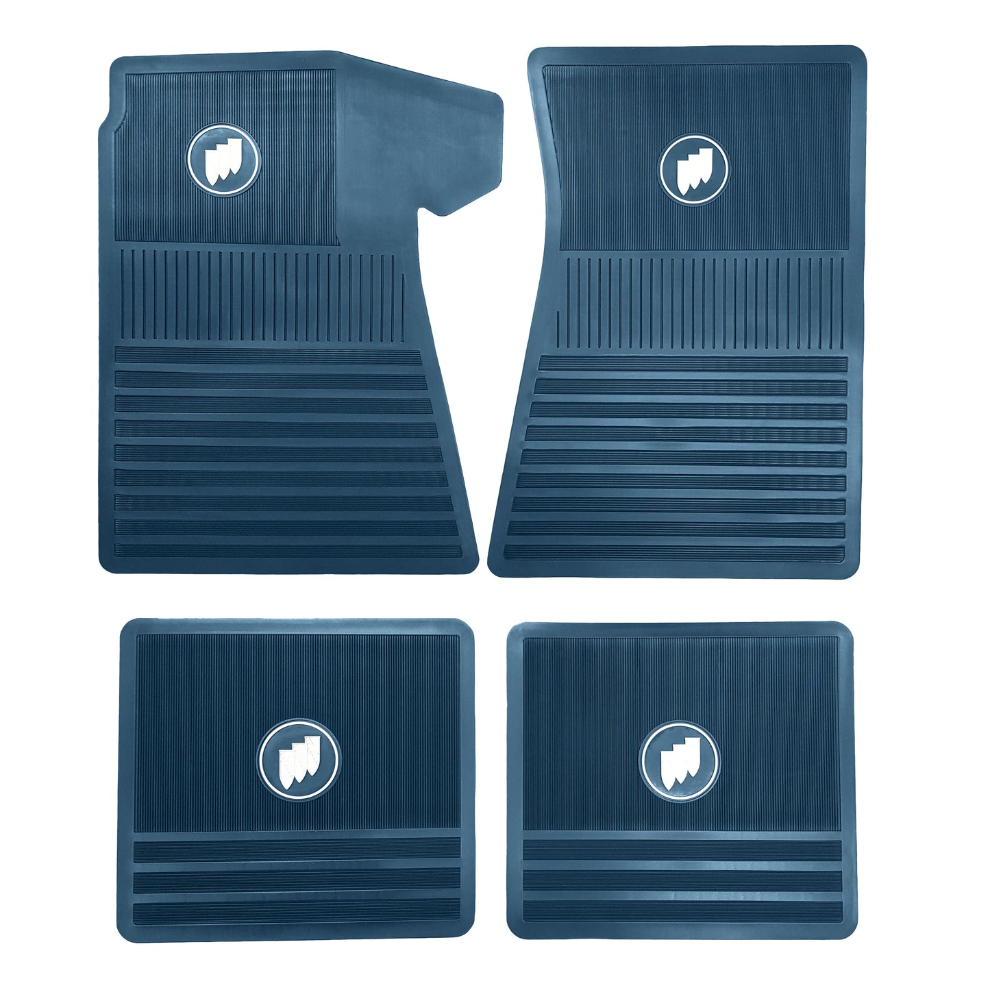 64-72 BUICK 'ORIGINAL REPRODUCTION' FLOOR MATS - TURQUOISE