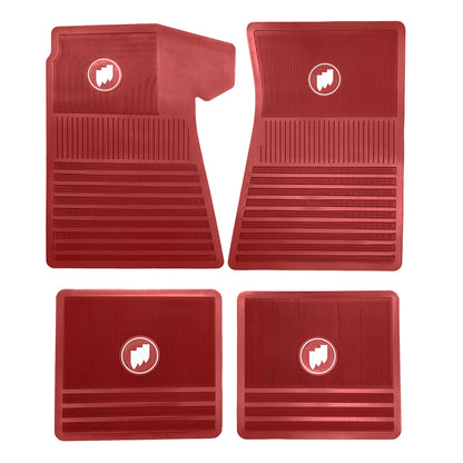 64-72 BUICK 'ORIGINAL REPRODUCTION' FLOOR MATS - RED