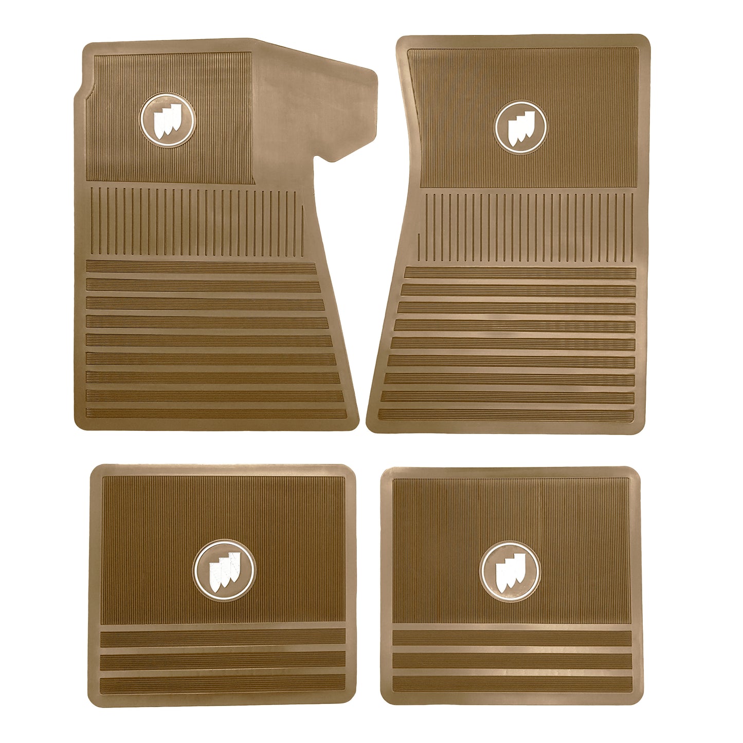 64-72 BUICK 'ORIGINAL REPRODUCTION' FLOOR MATS - TAN