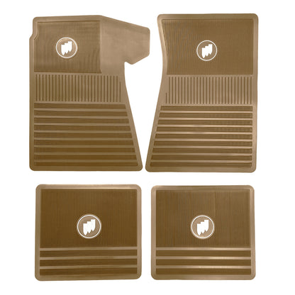 64-72 BUICK 'ORIGINAL REPRODUCTION' FLOOR MATS - TAN