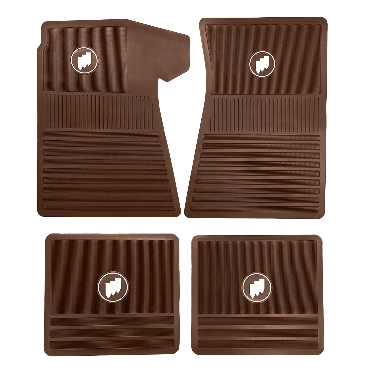 64-72 BUICK 'ORIGINAL REPRODUCTION' FLOOR MATS - SADDLE