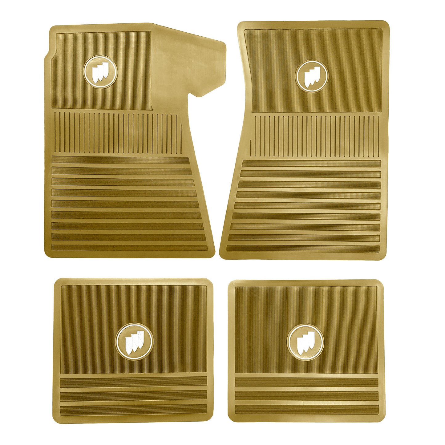 64-72 BUICK 'ORIGINAL REPRODUCTION' FLOOR MATS - GOLD