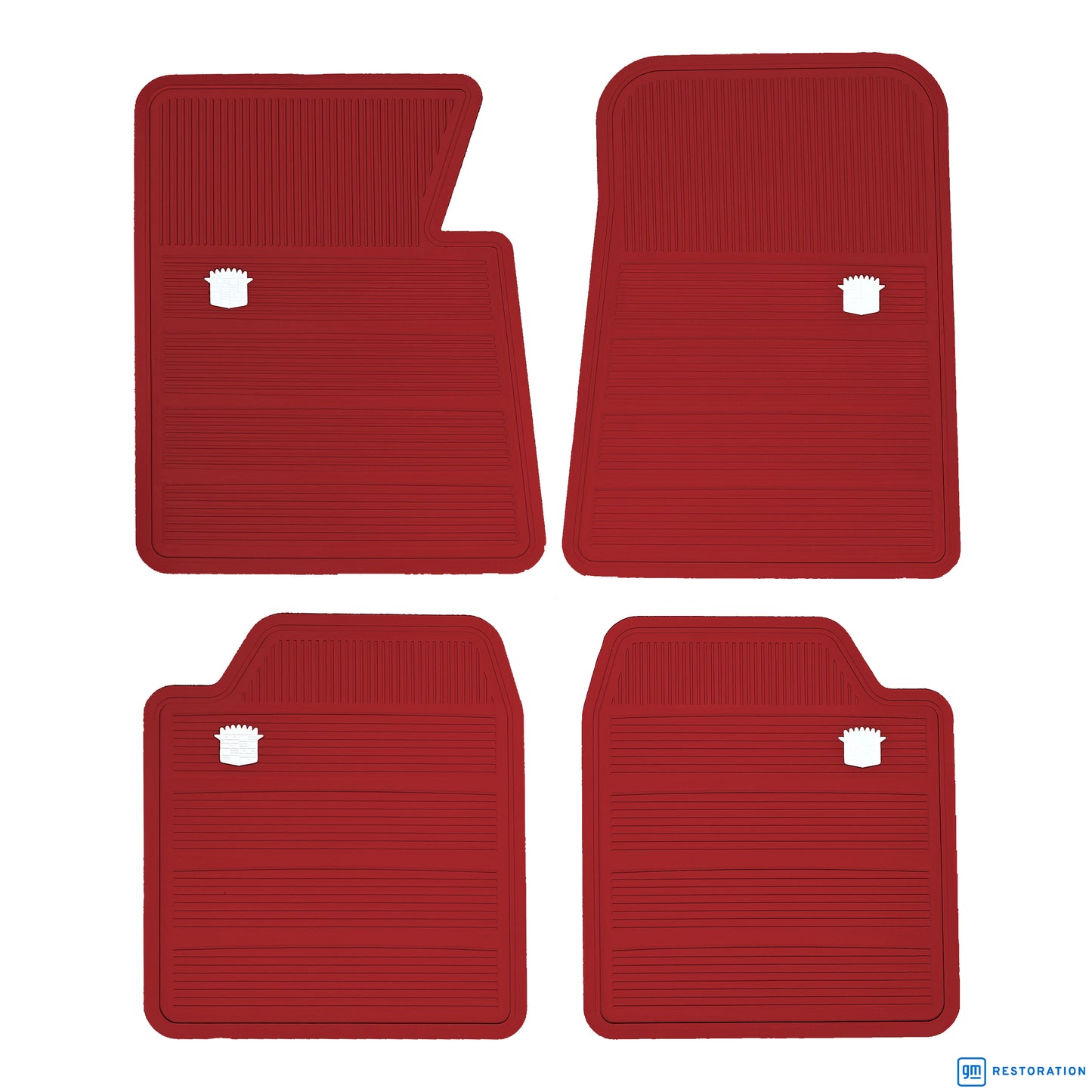 65-70 CADILLAC 'ORIGINAL REPRODUCTION' FLOOR MATS- RED