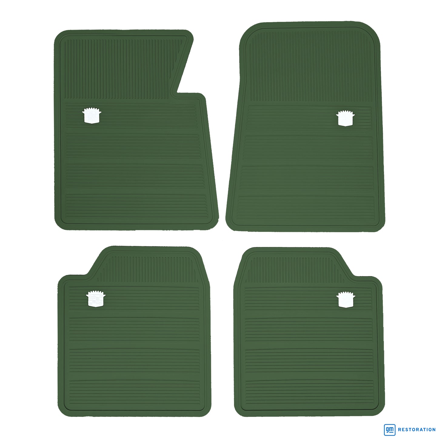 65-70 CADILLAC 'ORIGINAL REPRODUCTION' FLOOR MATS- GREEN