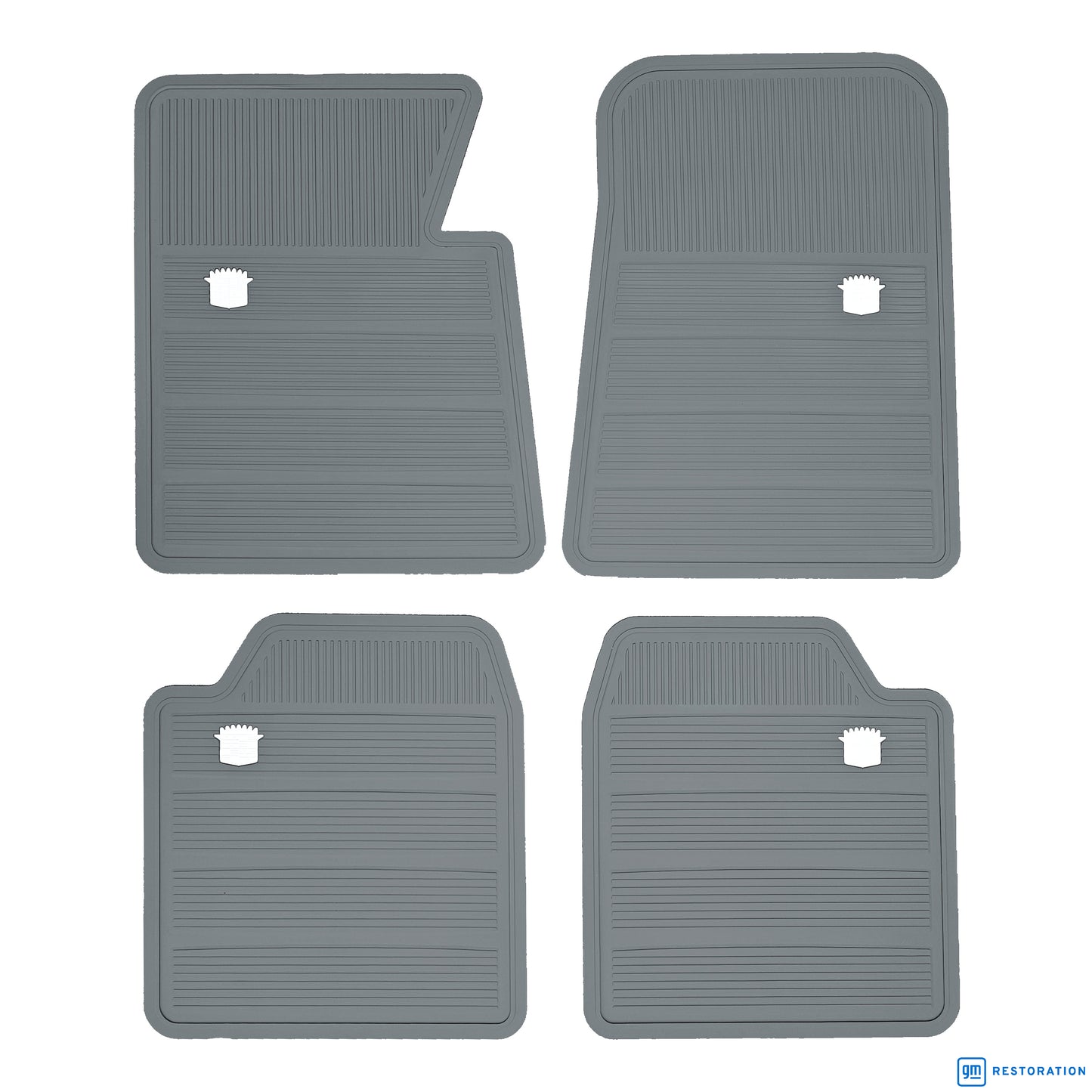 65-70 CADILLAC 'ORIGINAL REPRODUCTION' FLOOR MATS- GRAY