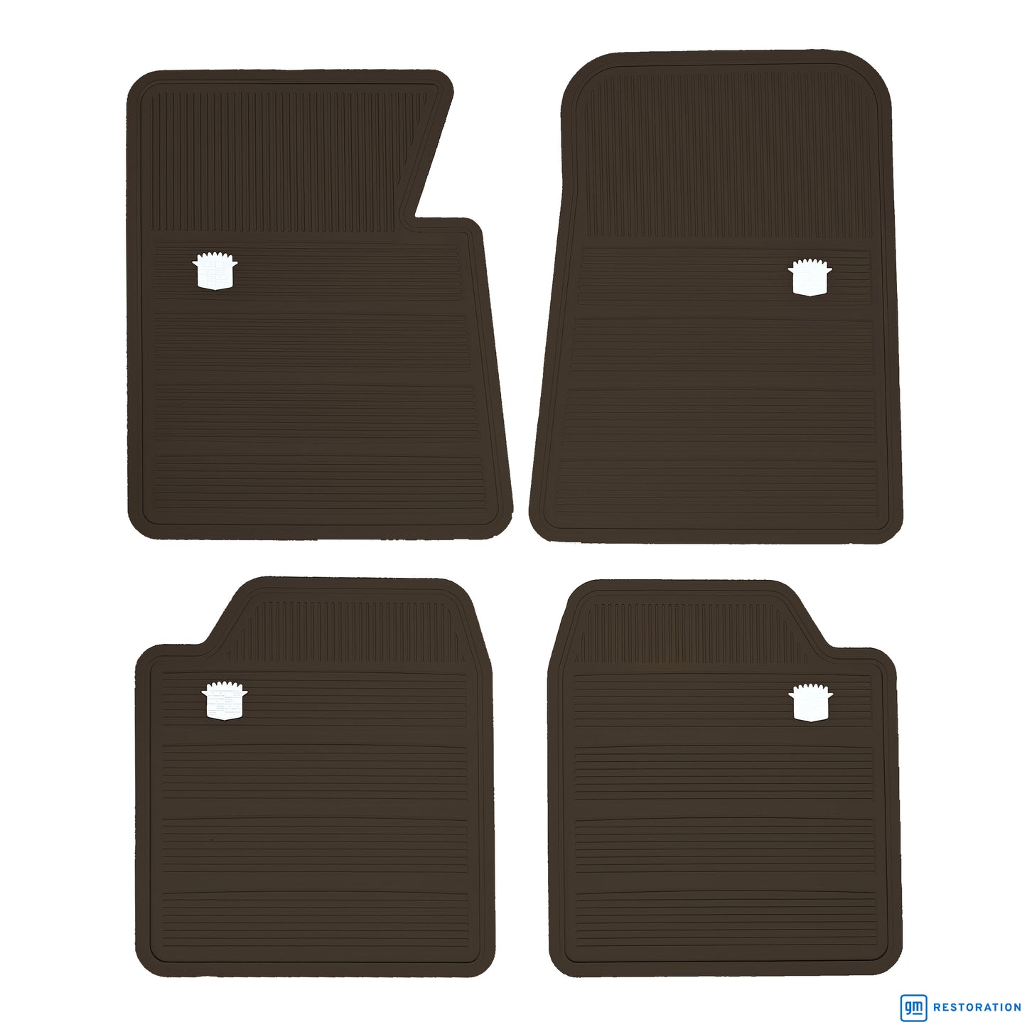 65-70 CADILLAC 'ORIGINAL REPRODUCTION' FLOOR MATS- BROWN