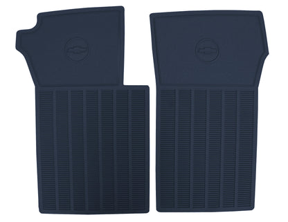 63-67 CORVETTE 'ORIGINAL REPRODUCTION' FLOOR MATS- DARK BLUE