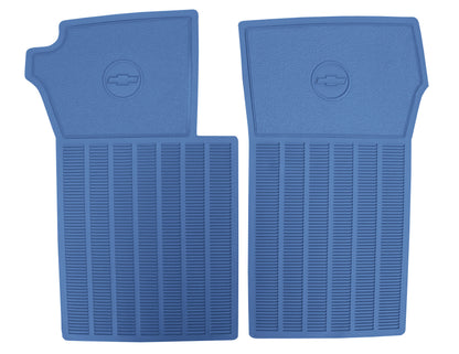 63-67 CORVETTE 'ORIGINAL REPRODUCTION' FLOOR MATS- MEDIUM BLUE