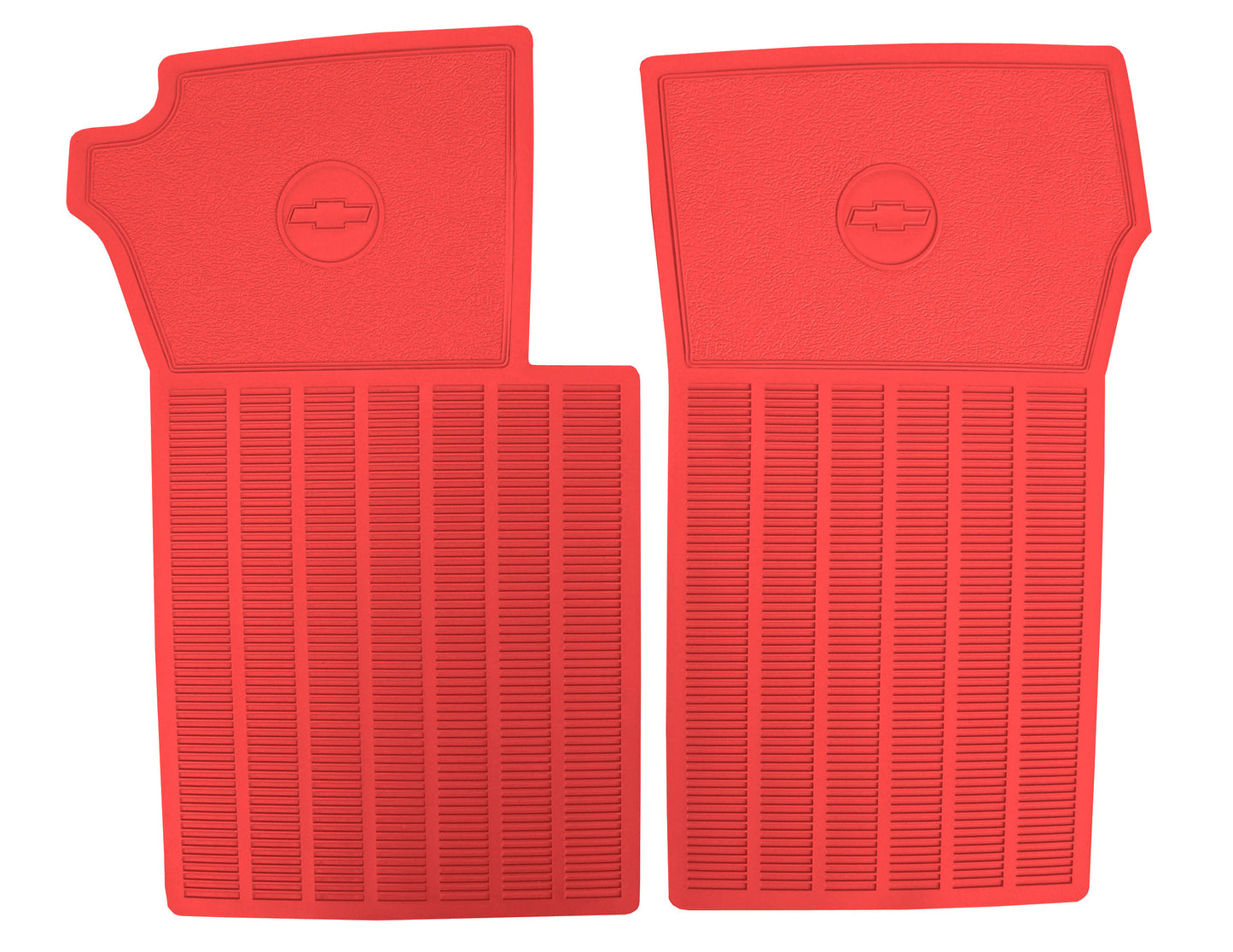 63-67 CORVETTE 'ORIGINAL REPRODUCTION' FLOOR MATS- BRIGHT RED