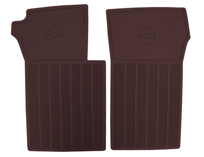 63-67 CORVETTE 'ORIGINAL REPRODUCTION' FLOOR MATS- MAROON