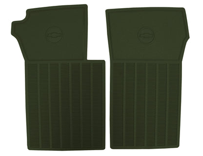 63-67 CORVETTE 'ORIGINAL REPRODUCTION' FLOOR MATS- GREEN