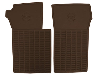 63-67 CORVETTE 'ORIGINAL REPRODUCTION' FLOOR MATS- BROWN