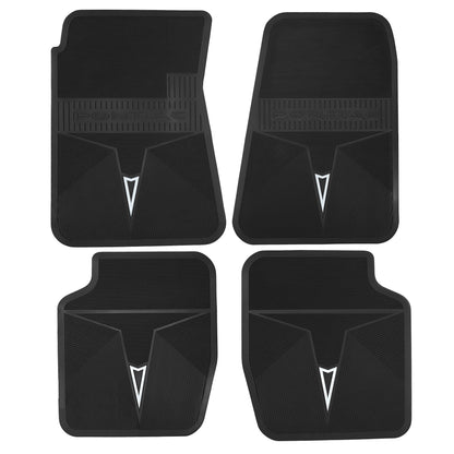 66-67 PONTIAC GTO/LEMANS/TEMPEST 'ORIGINAL REPRODUCTION' FLOOR MATS - BLACK