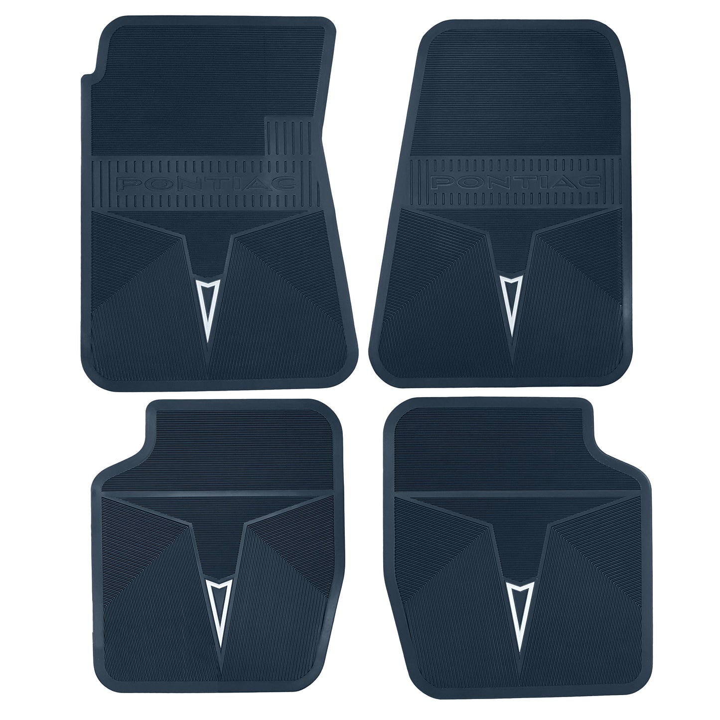 66-67 PONTIAC GTO/LEMANS/TEMPEST 'ORIGINAL REPRODUCTION' FLOOR MATS - DARK BLUE