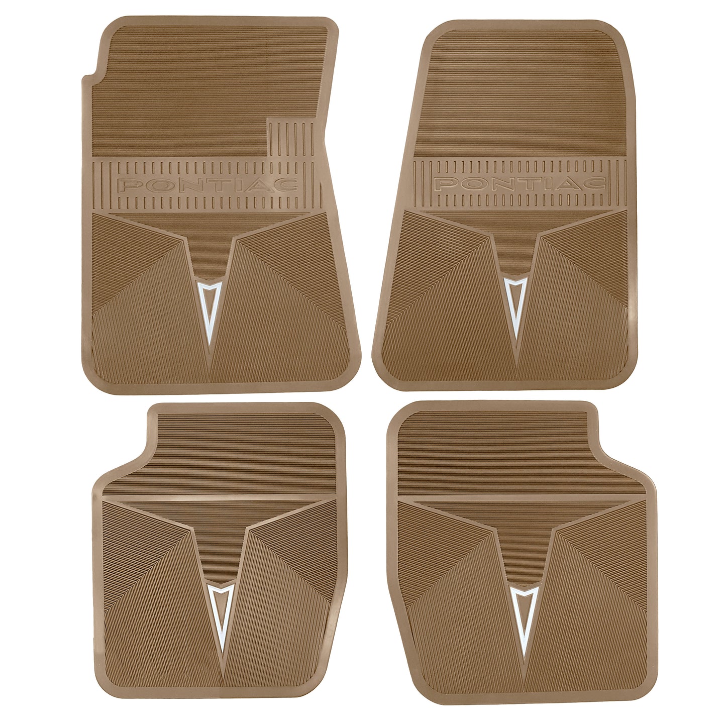 66-67 PONTIAC GTO/LEMANS/TEMPEST 'ORIGINAL REPRODUCTION' FLOOR MATS - TAN