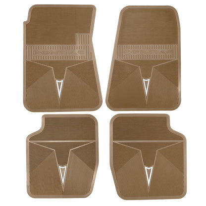 66-67 PONTIAC GTO/LEMANS/TEMPEST 'ORIGINAL REPRODUCTION' FLOOR MATS - TAN
