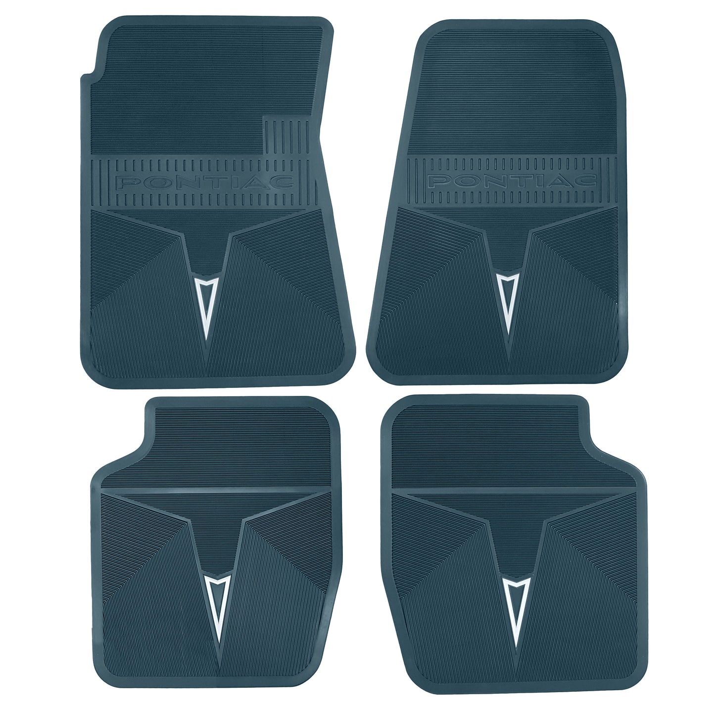 66-67 PONTIAC GTO/LEMANS/TEMPEST 'ORIGINAL REPRODUCTION' FLOOR MATS - TURQUOISE