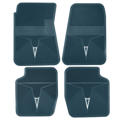 66-67 PONTIAC GTO/LEMANS/TEMPEST 'ORIGINAL REPRODUCTION' FLOOR MATS - TURQUOISE