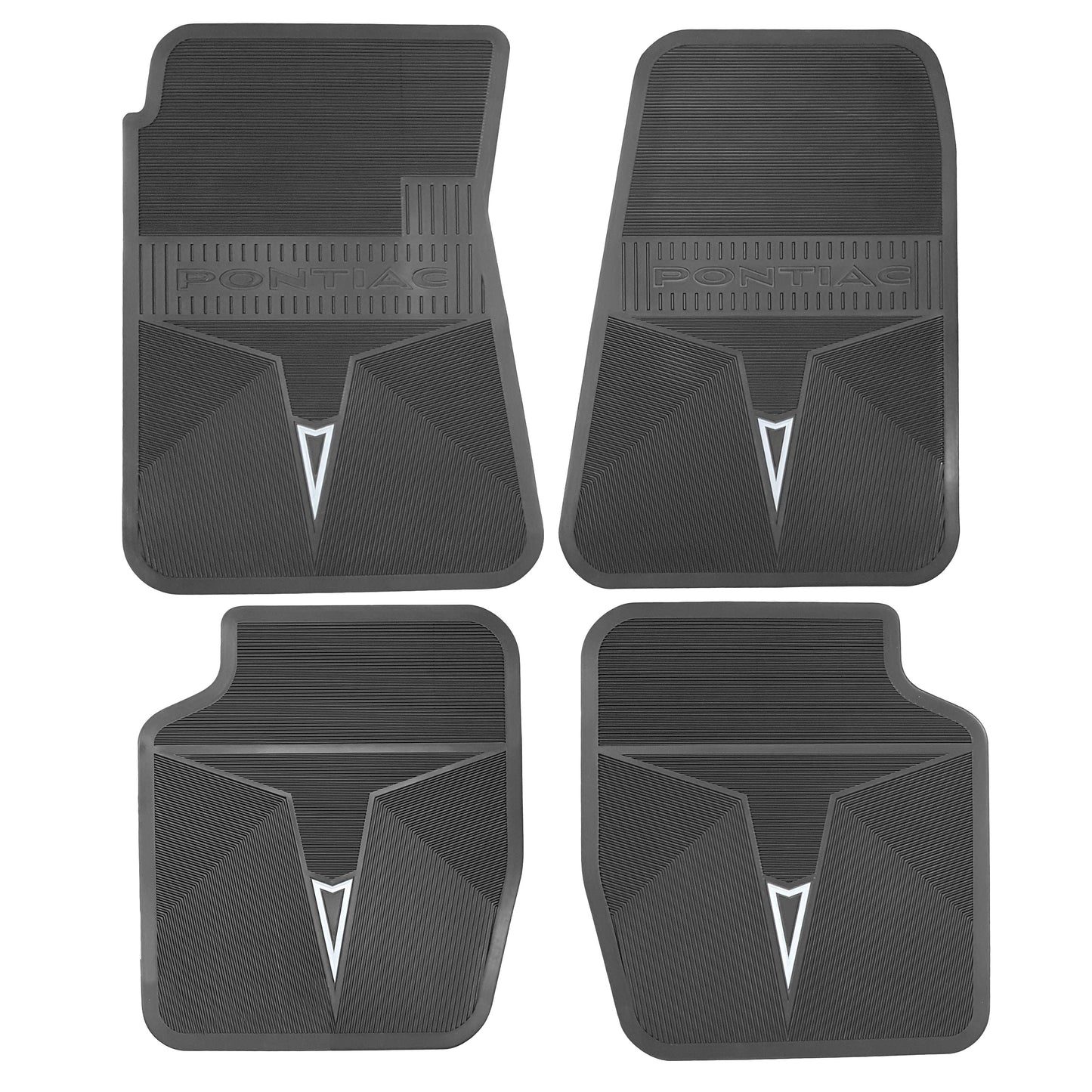 66-67 PONTIAC GTO/LEMANS/TEMPEST 'ORIGINAL REPRODUCTION' FLOOR MATS - GRAY