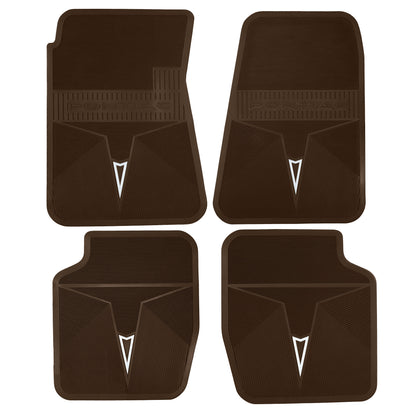 66-67 PONTIAC GTO/LEMANS/TEMPEST 'ORIGINAL REPRODUCTION' FLOOR MATS - BROWN