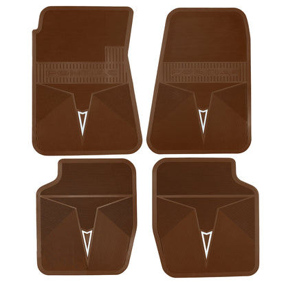 66-67 PONTIAC GTO/LEMANS/TEMPEST 'ORIGINAL REPRODUCTION' FLOOR MATS - SADDLE