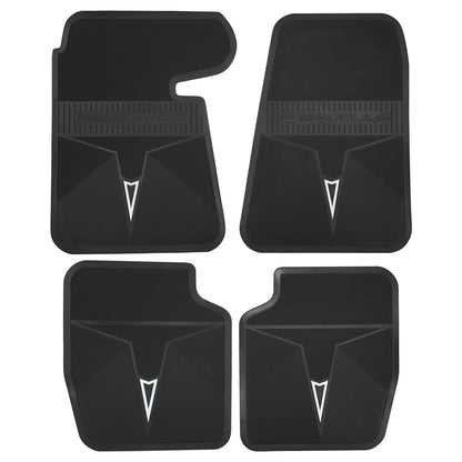 66-67 PONTIAC BONNEVILLE/CATALINA/GRAND PRIX ORIGINAL REPRODUCTION' FLOOR MATS - BLACK