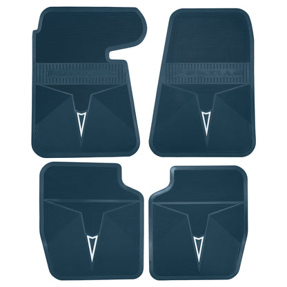 66-67 PONTIAC BONNEVILLE/CATALINA/GRAND PRIX ORIGINAL REPRODUCTION' FLOOR MATS - TURQUOISE